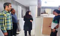  بازدید دکتر ستایش از پروژه‌های عمرانی شبکه بهداشت و درمان درگزین
